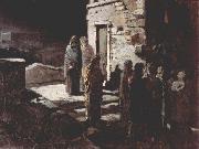 Nikolai Ge Christ praying in Gethsemane oil on canvas